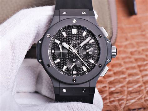 hublot big bang ceramic black replica|hublot big bang 42mm price.